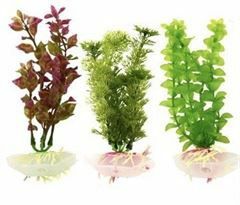 Aquarium |   3 x Aquarium Artificial Green Water Plant Grass for Fish Tank Decor 12.5cm Pet Supplies Aquarium