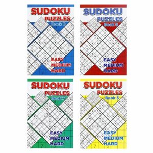 Books |   Sudoku Puzzles A5 Books 48 Pages – Randomly Selected Books Books