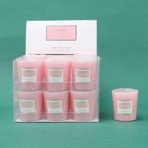 Candles |    Baby Pink Votive Candle – Chloe Rose Candles Candles