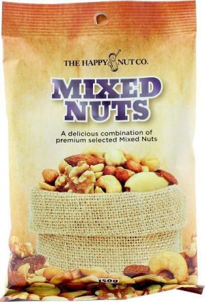 Confectionery |   The Happy Nut Co Mixed Nuts 150g Confectionery Confectionery