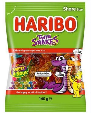 Confectionery |    Twin Snakes 140g Confectionery Confectionery