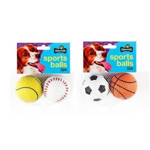 Dog Supplies |   Dog Toy Rubber Sports Balls – 2 Pack Dog Supplies Dog Supplies