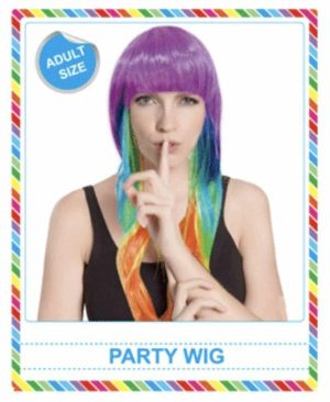 Dress Up By Colour |   Carnival Long Straight Costume Wig Dress Up By Colour Dress Up By Colour