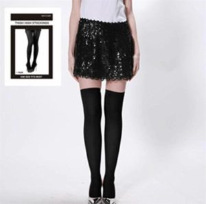 Dress Up By Colour |   Knee High Stockings Black Dress Up By Colour Dress Up By Colour