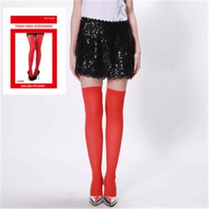 Dress Up By Colour |   Knee High Stockings Red Dress Up By Colour Dress Up By Colour