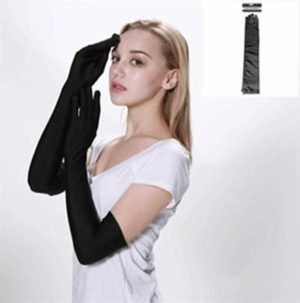 Dress Up By Colour |   Long Gloves Black Dress Up By Colour Dress Up By Colour