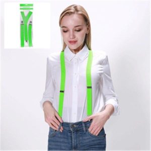 Dress Up By Colour |   Plain Suspenders – Green Dress Up By Colour Dress Up By Colour