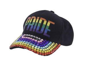 Dress Up By Colour |   Rainbow Pride Diamante Cap Dress Up By Colour Dress Up By Colour