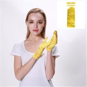 Dress Up By Colour |   Short Gloves Yellow Dress Up By Colour Dress Up By Colour