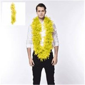 Dress Up By Colour |   Supporter Feather Boa – Yellow Dress Up By Colour Dress Up By Colour