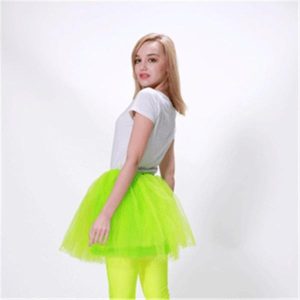 Dress Up By Colour |   Tutu Skirt One Size Neon Green Dress Up By Colour Dress Up By Colour