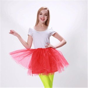 Dress Up By Colour |   Tutu Skirt One Size Red Dress Up By Colour Dress Up By Colour