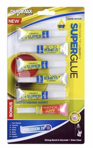 Glue & Tape |   6pce Super Glue & Debonder 3g Glue & Tape Glue & Tape