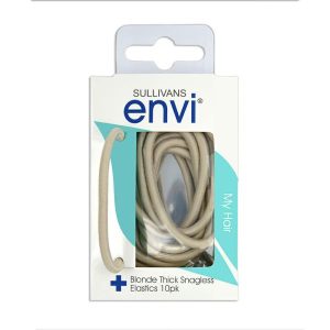 Hair Accessories |   Thick Snagless Hair Elastics – 10pk – Blonde Hair Accessories Hair Accessories