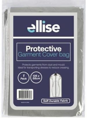 Home Storage |    135cm The Suit/Garment/Clothes/Dress Protector/Carrier Cover Bag – Grey Home & Living Home Storage