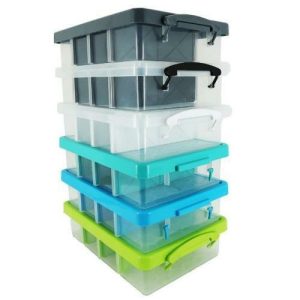 Home Storage |   Divided 4 Compt Mini Storer 6L Home & Living Home Storage