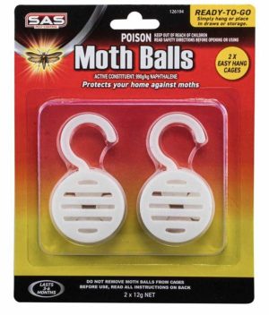 Household Essentials |   Insect Control Mothballs 2 Pack Home & Living Household Essentials