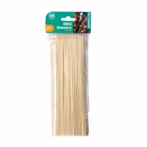 Kitchen Accessories |   200 Pack BBQ Bamboo Skewers 25cm Home & Living Kitchen Accessories