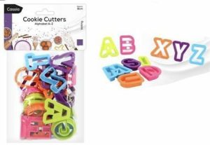 Kitchen Accessories |   26-Piece Alphabet Cookie Cutter Set Home & Living Kitchen Accessories