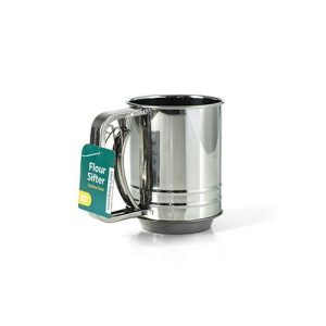 Kitchen Accessories |   3 Cup Flour Sifter with Trigger Handle 13cm Home & Living Kitchen Accessories