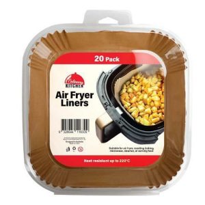 Kitchen Accessories |   Air Fryer Liners Square 20 Pack Home & Living Kitchen Accessories