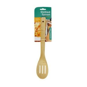 Kitchen Accessories |   Bamboo Spoon Slotted Home & Living Kitchen Accessories