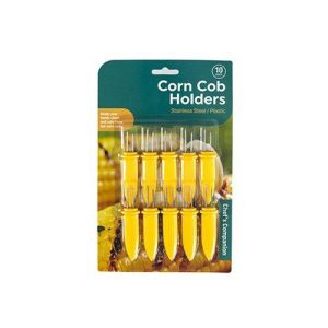 Kitchen Accessories |   Corn Cob Holders 10 Pack Home & Living Kitchen Accessories