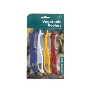 Kitchen Accessories |   Vegetable Peeler Assorted Colours 4 Pack Home & Living Kitchen Accessories