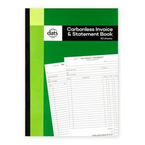 Notebooks & Notepads |   Carbonless Invoice & Statement A4 50 Sheets Notebooks & Notepads Notebooks & Notepads