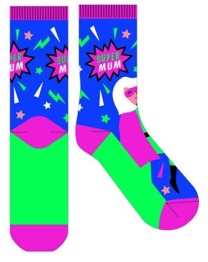 Novelty Socks |    Novelty Sock – Super Mum Novelty Socks Novelty Socks