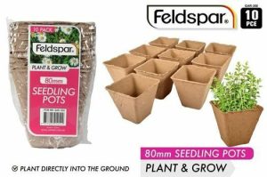 Outdoors & Garden |   10Pce Seeding Pots 8cm Home & Living Outdoors & Garden