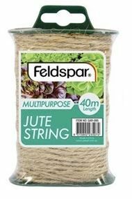 Outdoors & Garden |    Multipurpose Brown Hemp Jute Rope Twine String Cord 40m Length Home & Living Outdoors & Garden