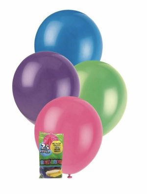 Party Decorations |   25cm Assorted Colours Decorator Balloons 20 Pack Party & Toys Party Decorations