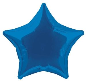 Party Decorations |   50cm Royal Blue Star Foil Balloon Party & Toys Party Decorations