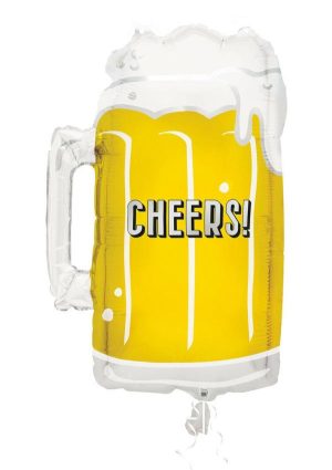 Party Decorations |   Giant Cheers Beer Mug Foil Balloon Party & Toys Party Decorations