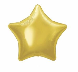 Party Decorations |   Gold Star 50cm Foil Balloon Party & Toys Party Decorations