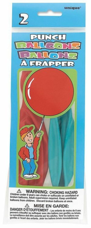 Party Decorations |   Punch Balloons 2 Pack Party & Toys Party Decorations