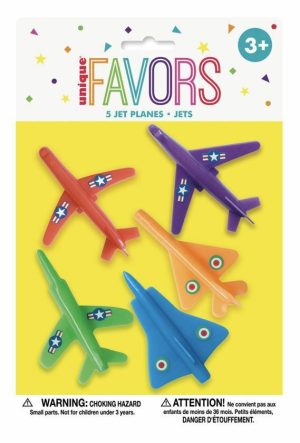 Party Favors |   5 Jet Planes Party & Toys Party Favors