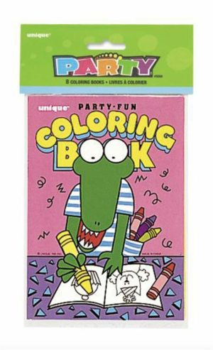 Party Favors |   8 Coloring Books Party & Toys Party Favors