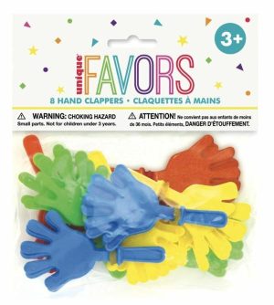 Party Favors |   8 Hand Clappers Party & Toys Party Favors