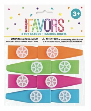 Party Favors |   8 Kazoos 7.6cm Party & Toys Party Favors