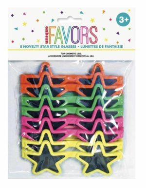 Party Favors |   8 Star Style Sunglasses Party & Toys Party Favors