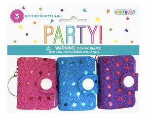 Party Favors |   Sequin Notebook Keychains 3 Pack Party & Toys Party Favors