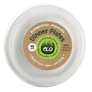 Party Tableware |   Eco Disposable Dinner Plates – 10 Pack Party & Toys