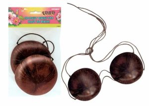 Party Themes |   Adult Luau Coconut Bikini Top Party & Toys Party Themes