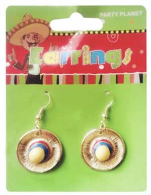 Party Themes |   Sombrero Earrings Party & Toys Party Themes