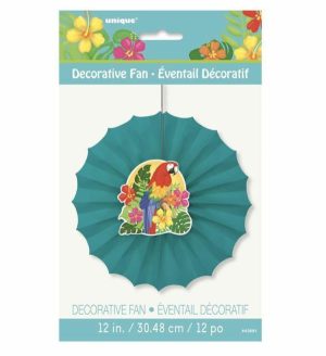 Party Themes |   Tropical Island Luau Decorative Tissue Paper Fan Party & Toys Party Themes