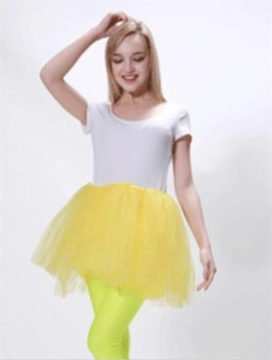 Party Themes |   Tutu Skirt One Size Yellow Party & Toys Party Themes