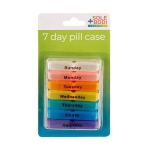 Personal Care |   7 Day Jumbo Vitamin / Pill Box Plastic Container Organization Health & Beauty Personal Care