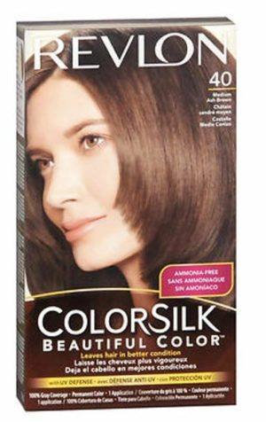 Personal Care |    ColorSilk Hair Dye 40 Medium Ash Bro Health & Beauty Personal Care